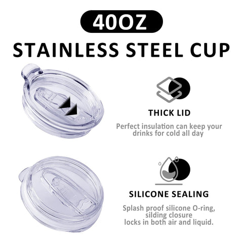 Hachishun 40oz cartoon blue castle tumbler made with durable materials for longevity