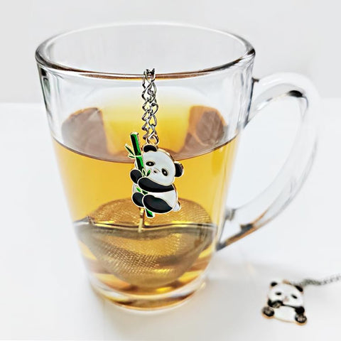 HADEWEITE heart-shaped infuser delivers steady brew without burns.
