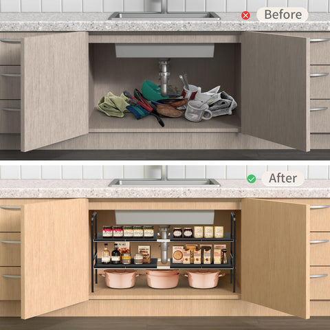 HADWER space-saving design maximizes vertical storage in tight spaces.