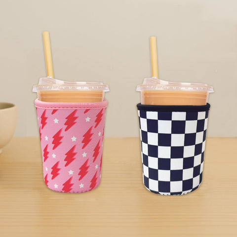 Haevola cup sleeve fits multiple cup sizes for iced drinks.