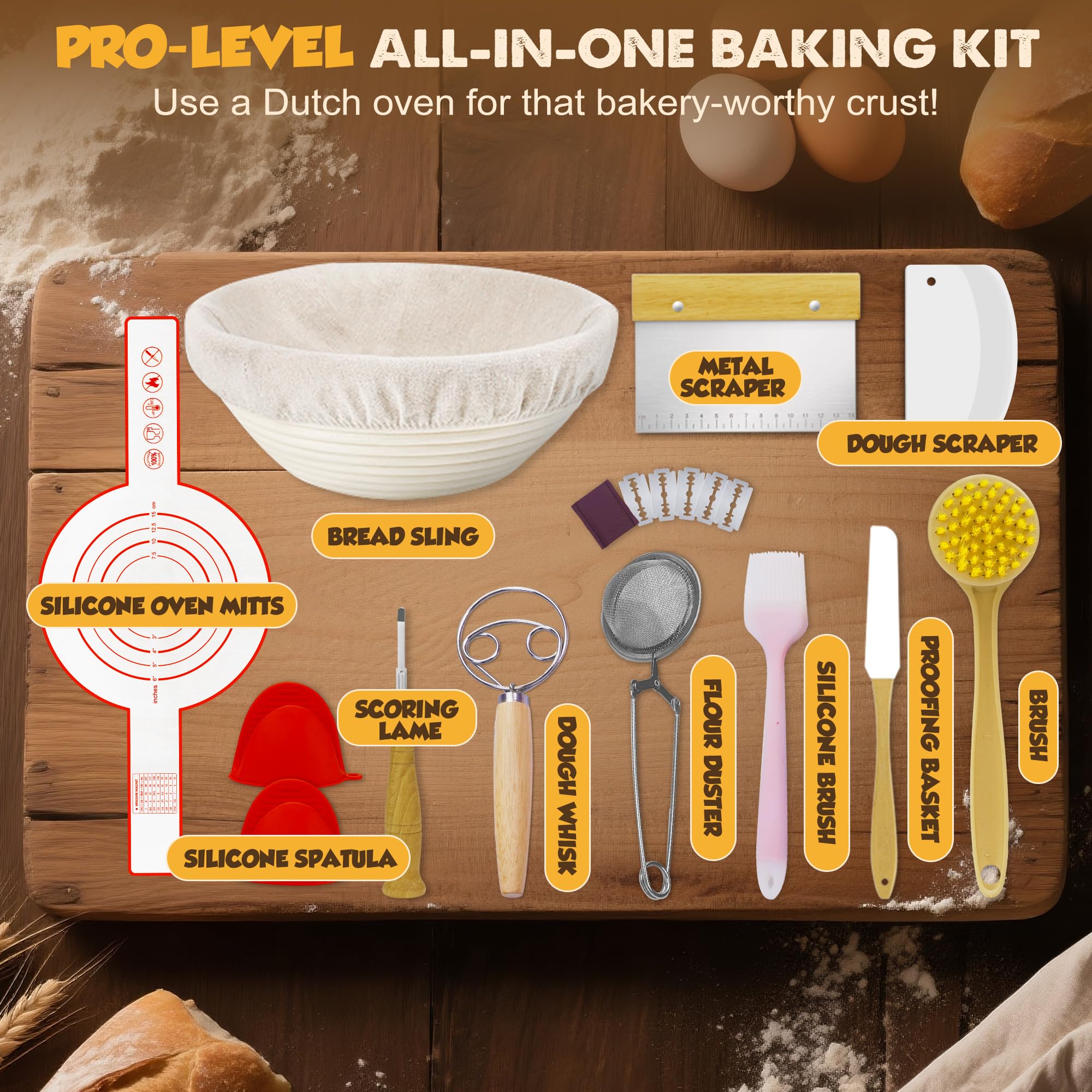 Hafaqen gift-pack for baking lovers, ready for gifting.
