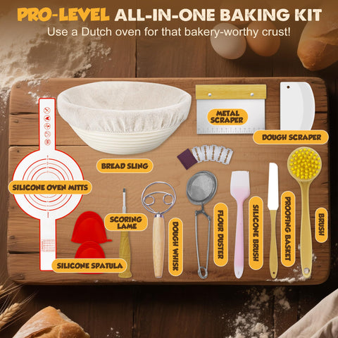 Hafaqen gift-pack for baking lovers, ready for gifting.