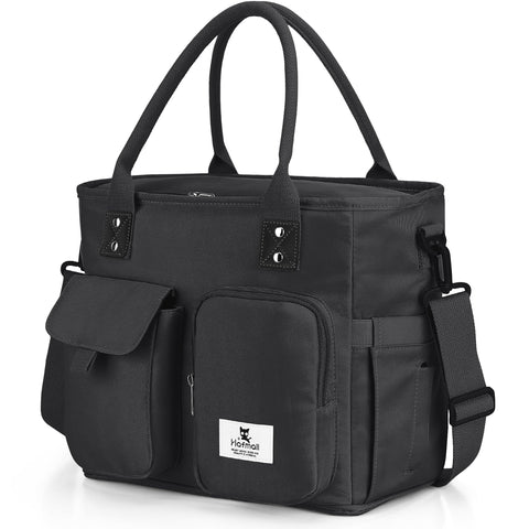 Hafmall large insulated lunch bag for work keeps meals fresh and organized.
