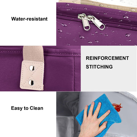 Hafmall pocket layout offers organized spaces for phones, keys, and utensils