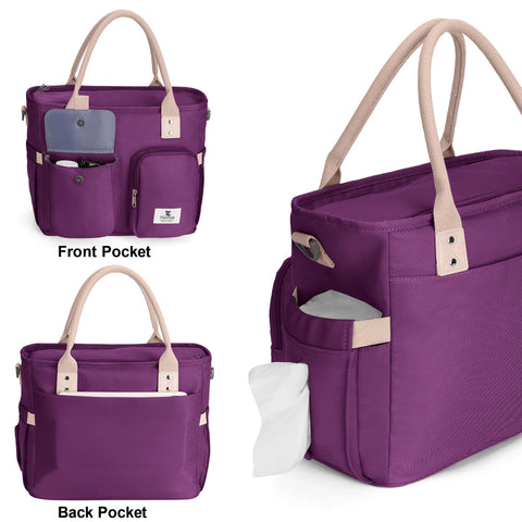 Hafmall lunch bag ready for picnics with large capacity for multiple meals