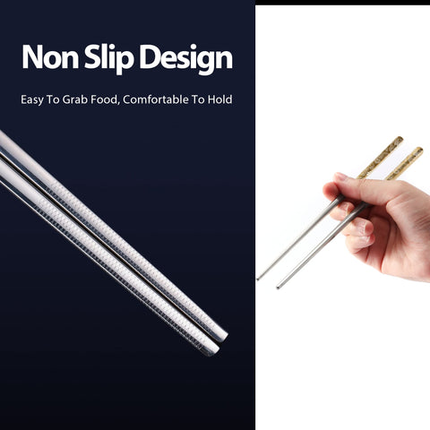 Hagary Dragon Chopsticks are dishwasher safe for quick cleanup.
