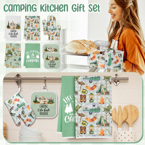Hahafelt microfiber towels dry surfaces quickly in any outdoor setting.