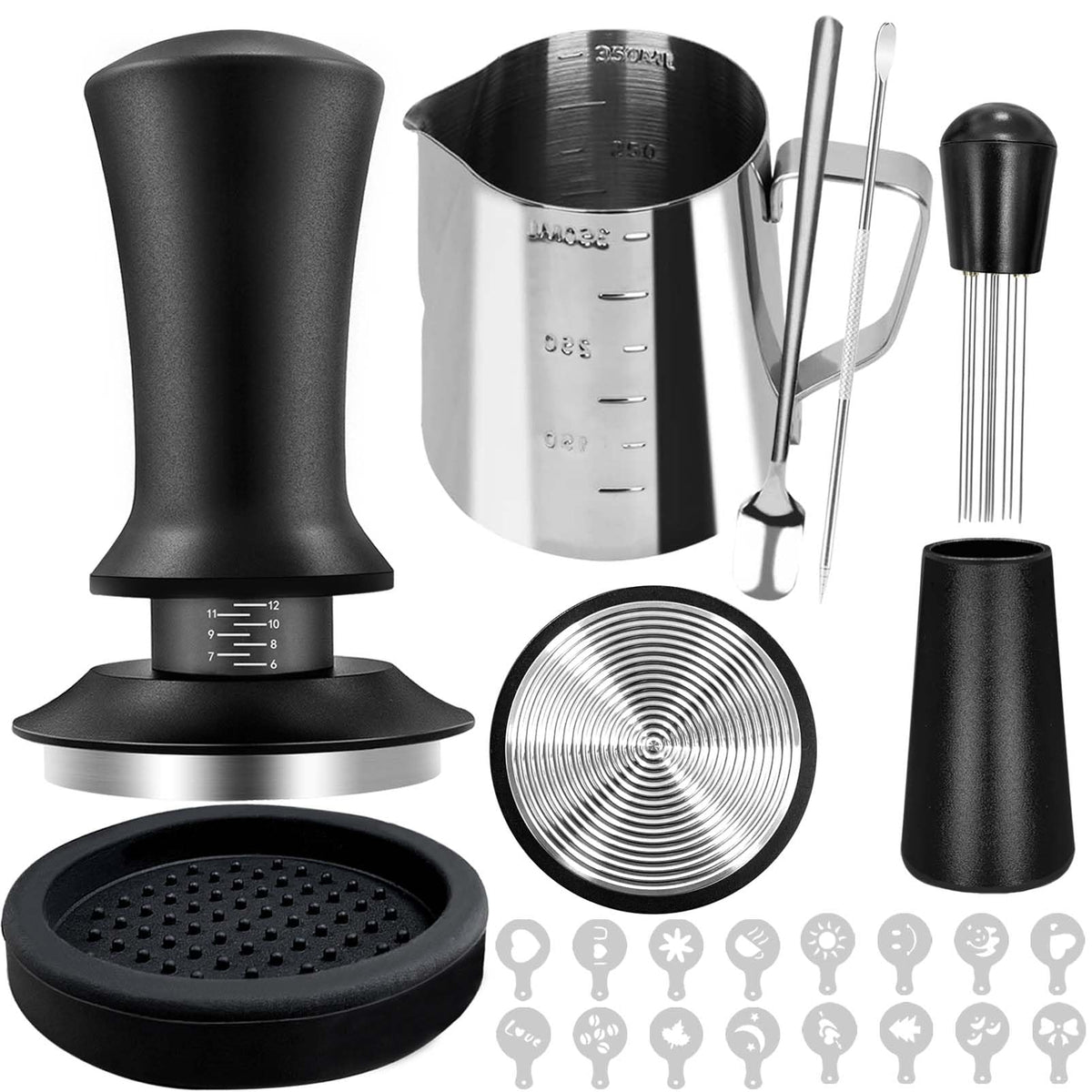 HahaGo 51mm espresso tamper—consistent pressure for even extraction