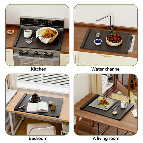 HAIDAIYA durable wood texture finish enhances farmhouse style