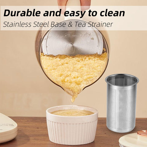 HaiiuzHi Health Pot stainless steel heating plate delivers fast, even heating for soups.
