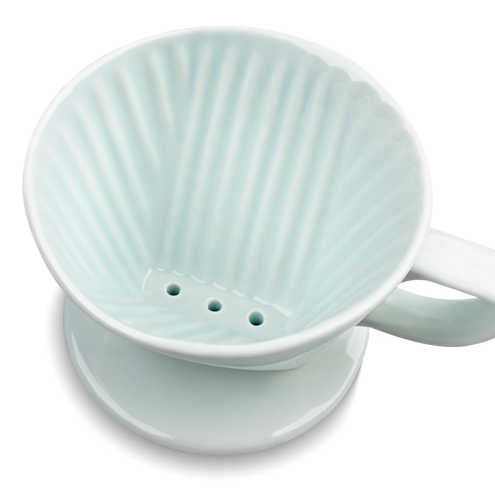 Hailanbao V-shaped conical dripper promotes thorough infusion of grounds