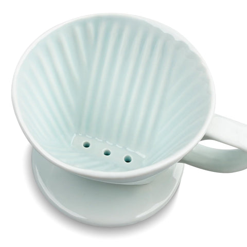 Hailanbao V-shaped conical dripper promotes thorough infusion of grounds