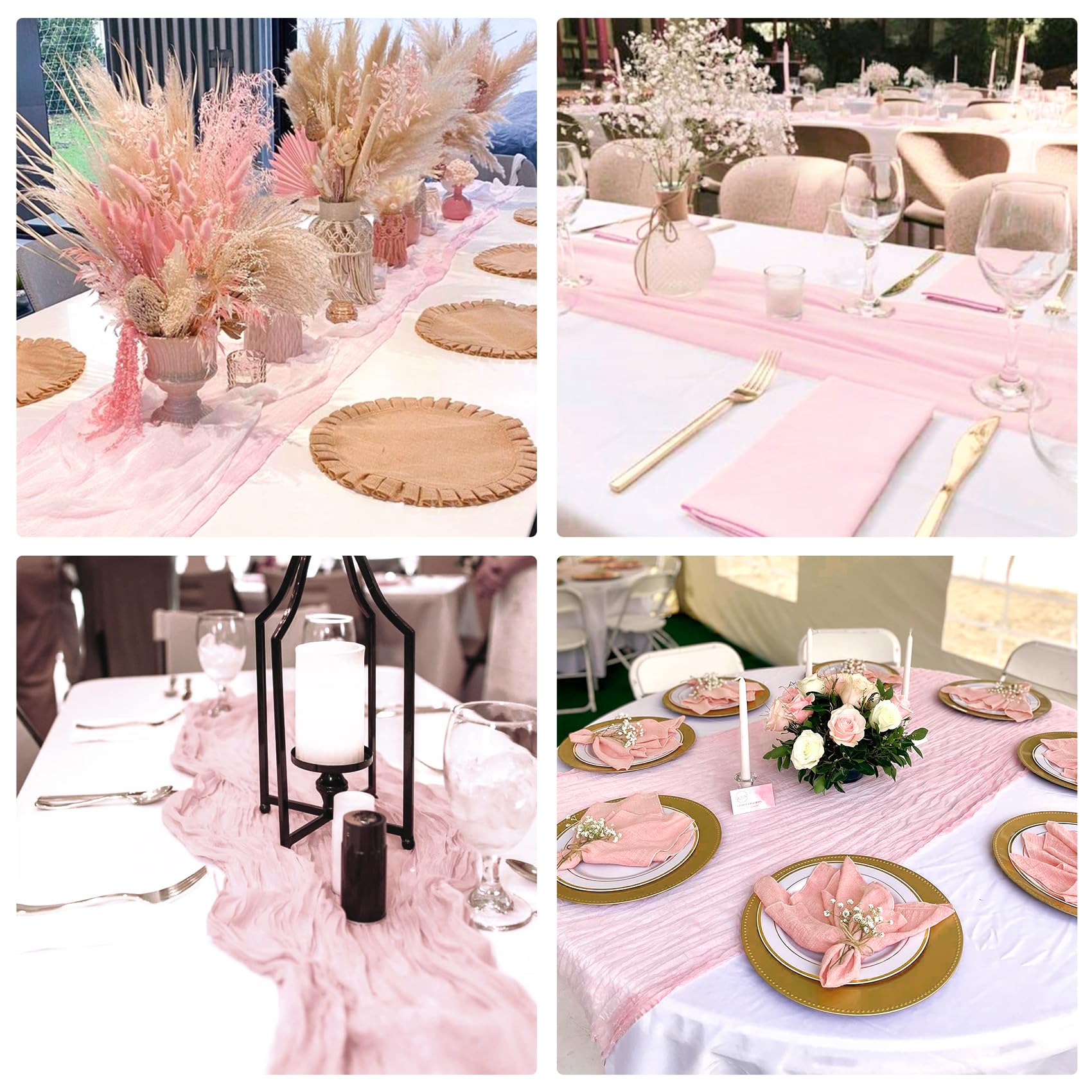 HAISIWLKJ chair decor table runner cohesive theme for seating areas