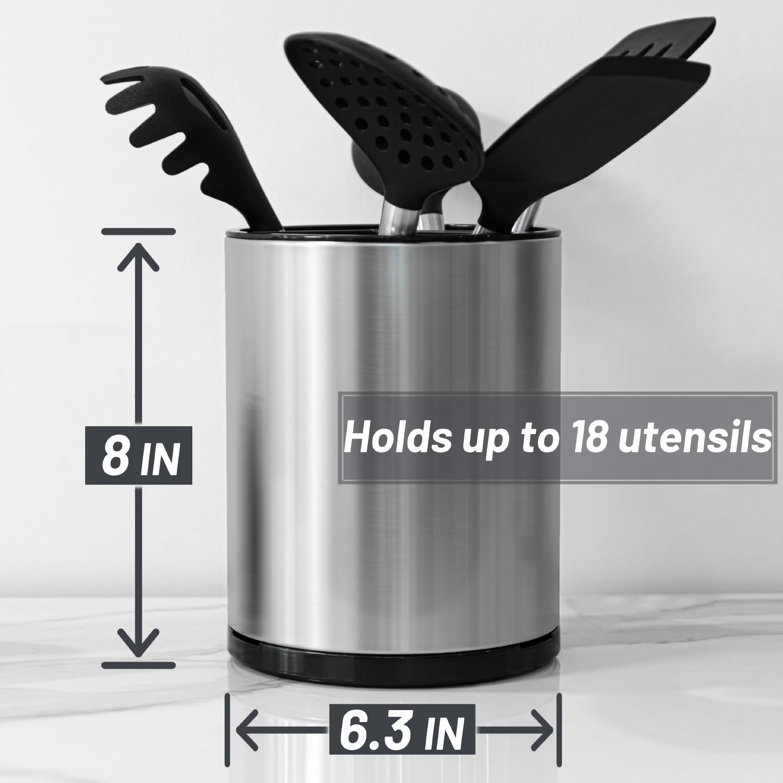 Haiyouneer rotating base with non-slip pads prevents tipping and protects surfaces