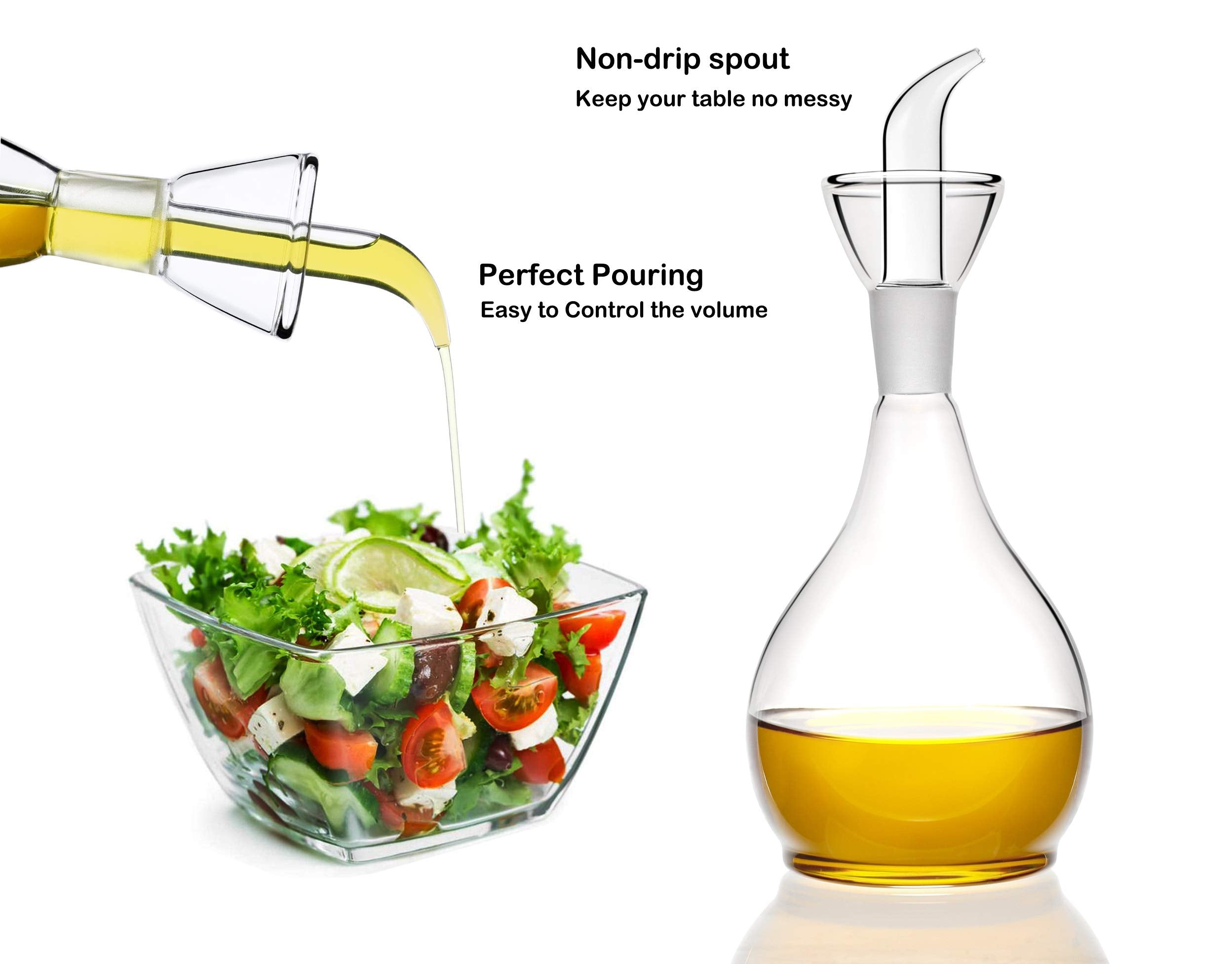 HAIZEEN wide-mouth pour spout for easy, spill-free refills without a funnel.