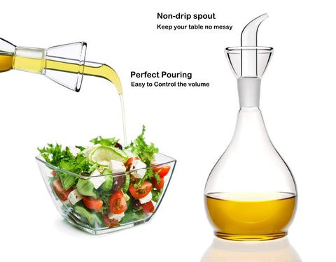 HAIZEEN wide-mouth pour spout for easy, spill-free refills without a funnel.