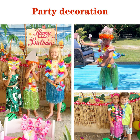 Hajoyful tropical party skirt ideal for birthdays and dances.