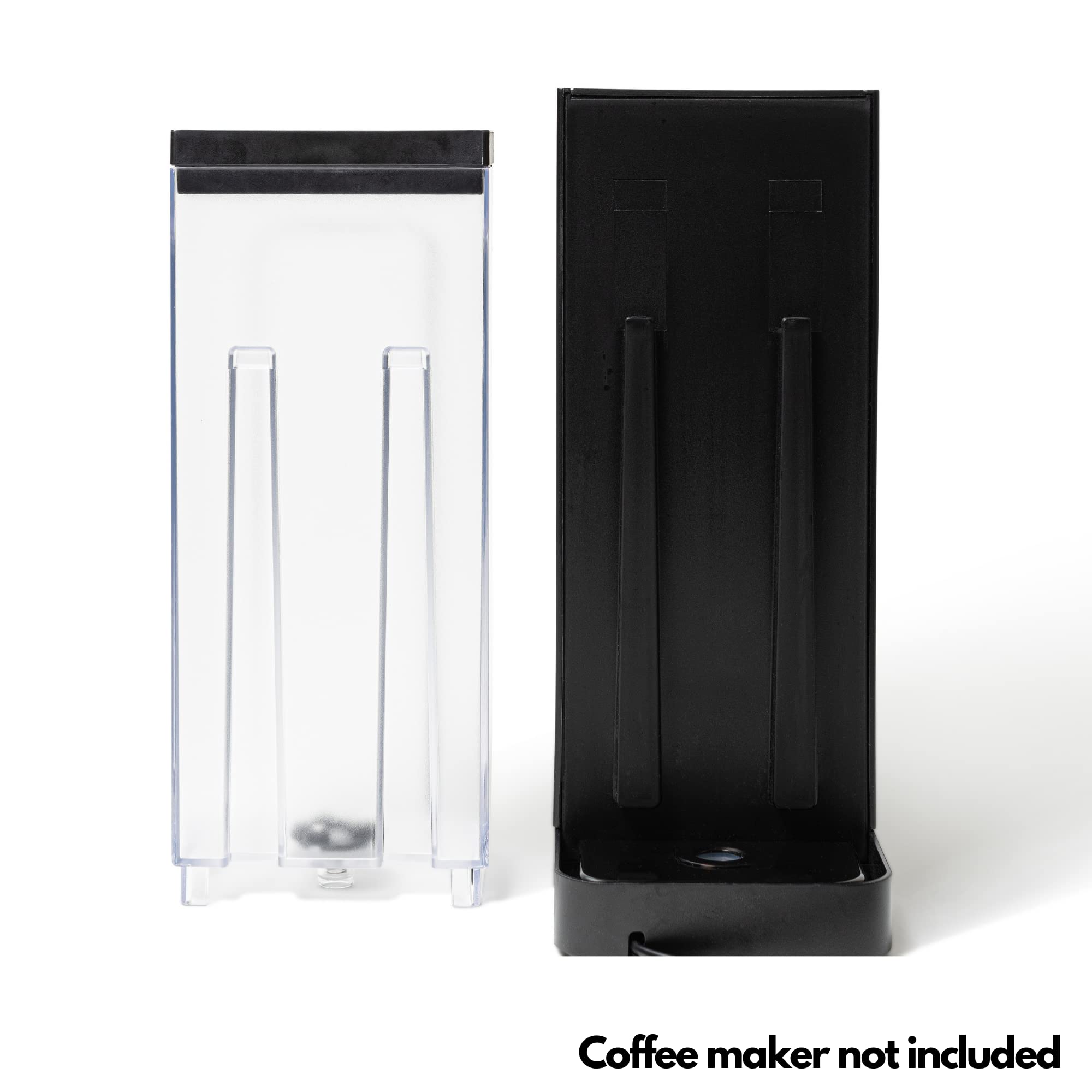 Removable design makes refilling and cleaning easy.