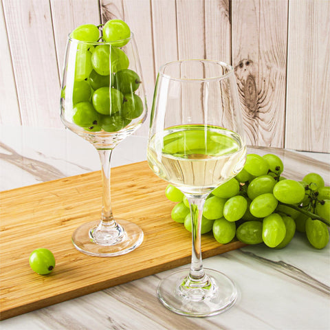 HAKEEMI wine glasses dishwasher-safe glass for effortless cleaning