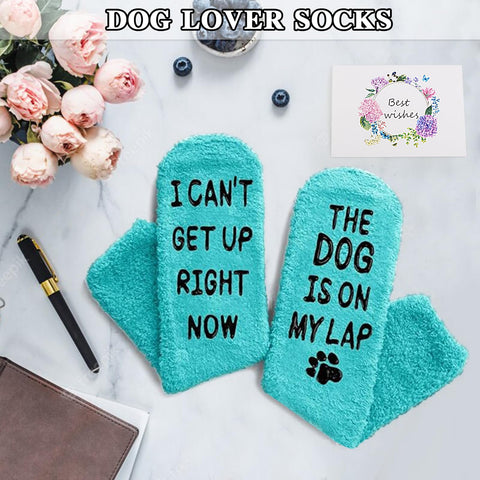 Halema Dog Mom greeting card invites a personal note for her dog-loving friend.