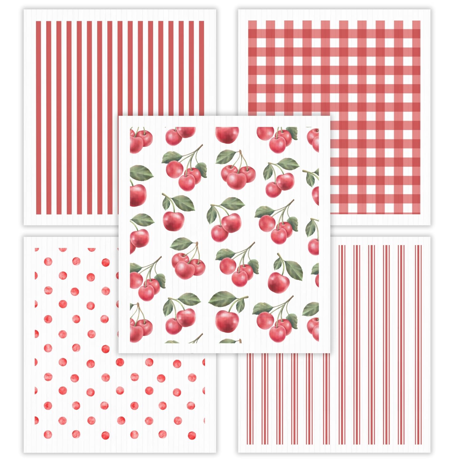 HALL & PERRY Swedish dishcloths absorb spills quickly for easy cleanup.