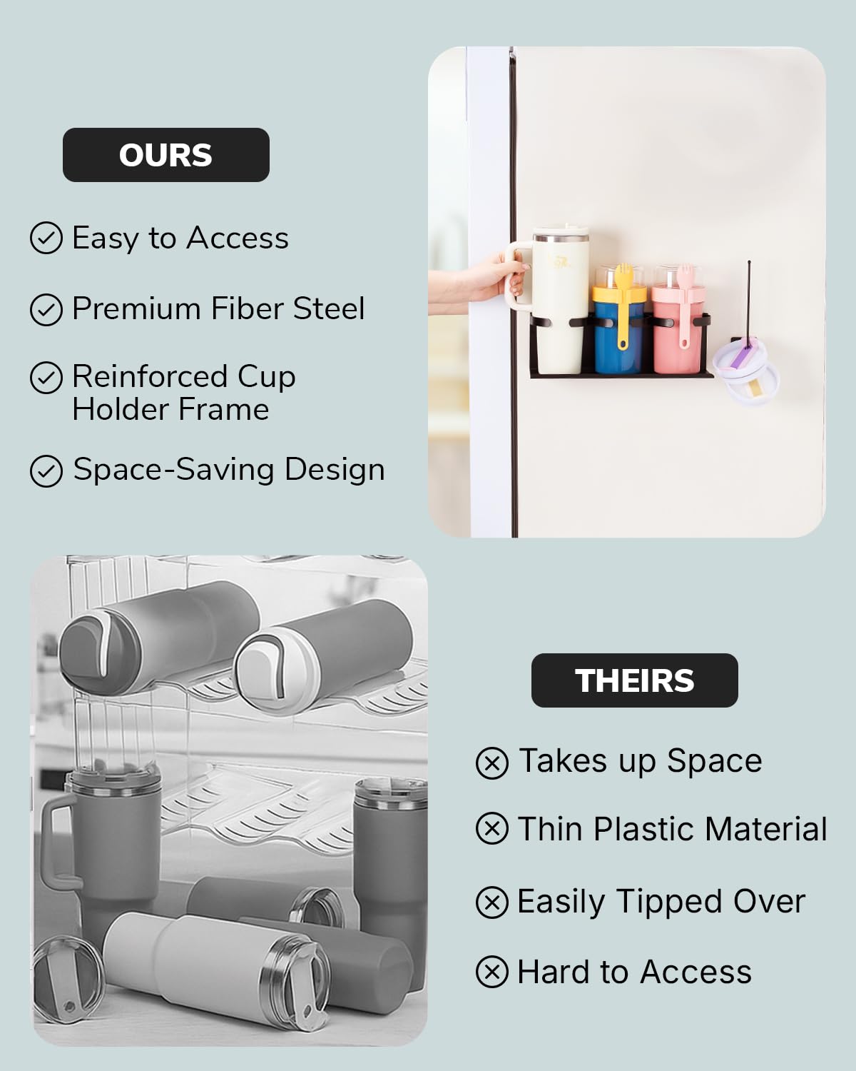 HAMARA gift-ready Stanley accessory organizer for fans of drinkware