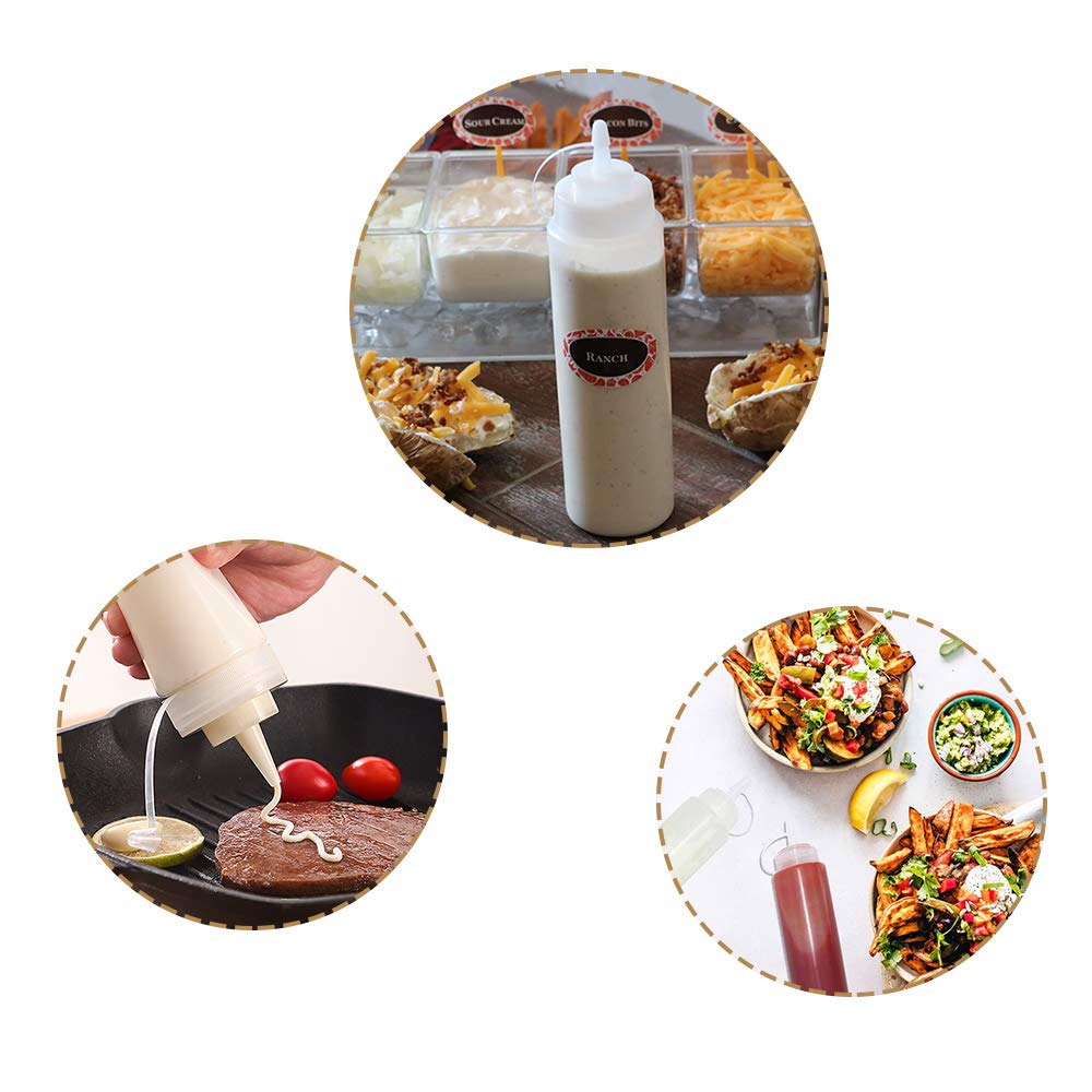 Hamiggaa wide-mouth squeeze bottle for easy refilling