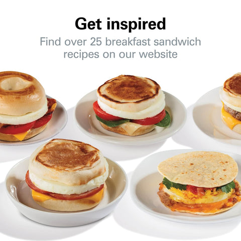 Hamilton Beach dishwasher-safe parts, showing easy cleanup after a meal.