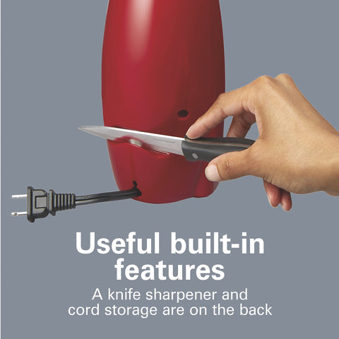 Hamilton Beach cord storage reduces countertop clutter