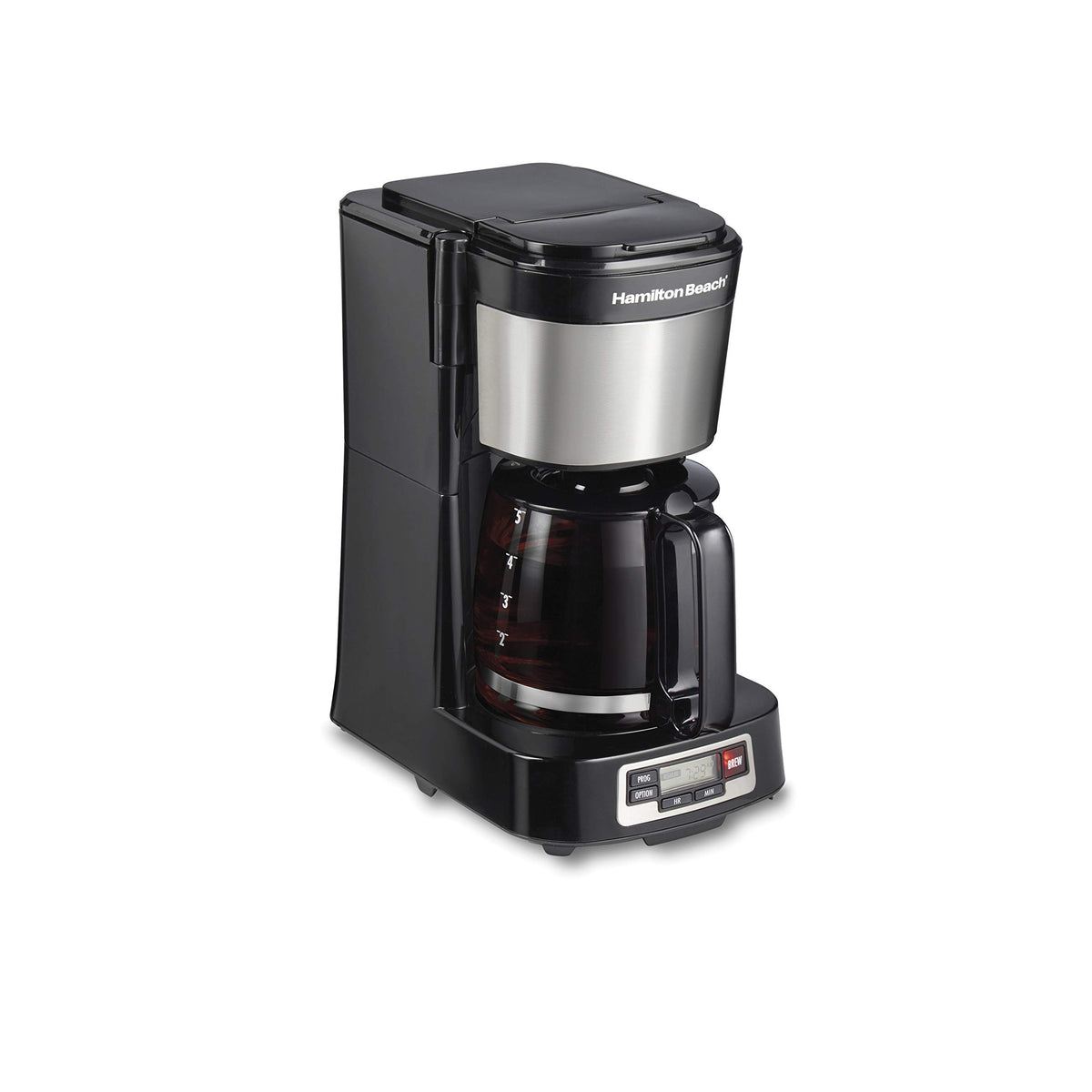 Hamilton Beach 46111 frontfill water reservoir for easy, mess-free refilling.