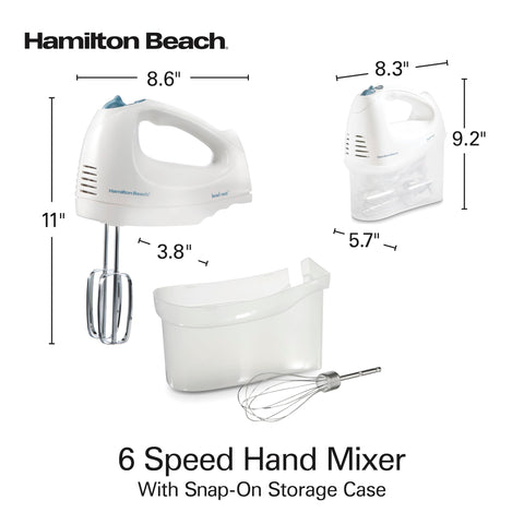 QuickBurst button provides extra power when thick batters call for it.