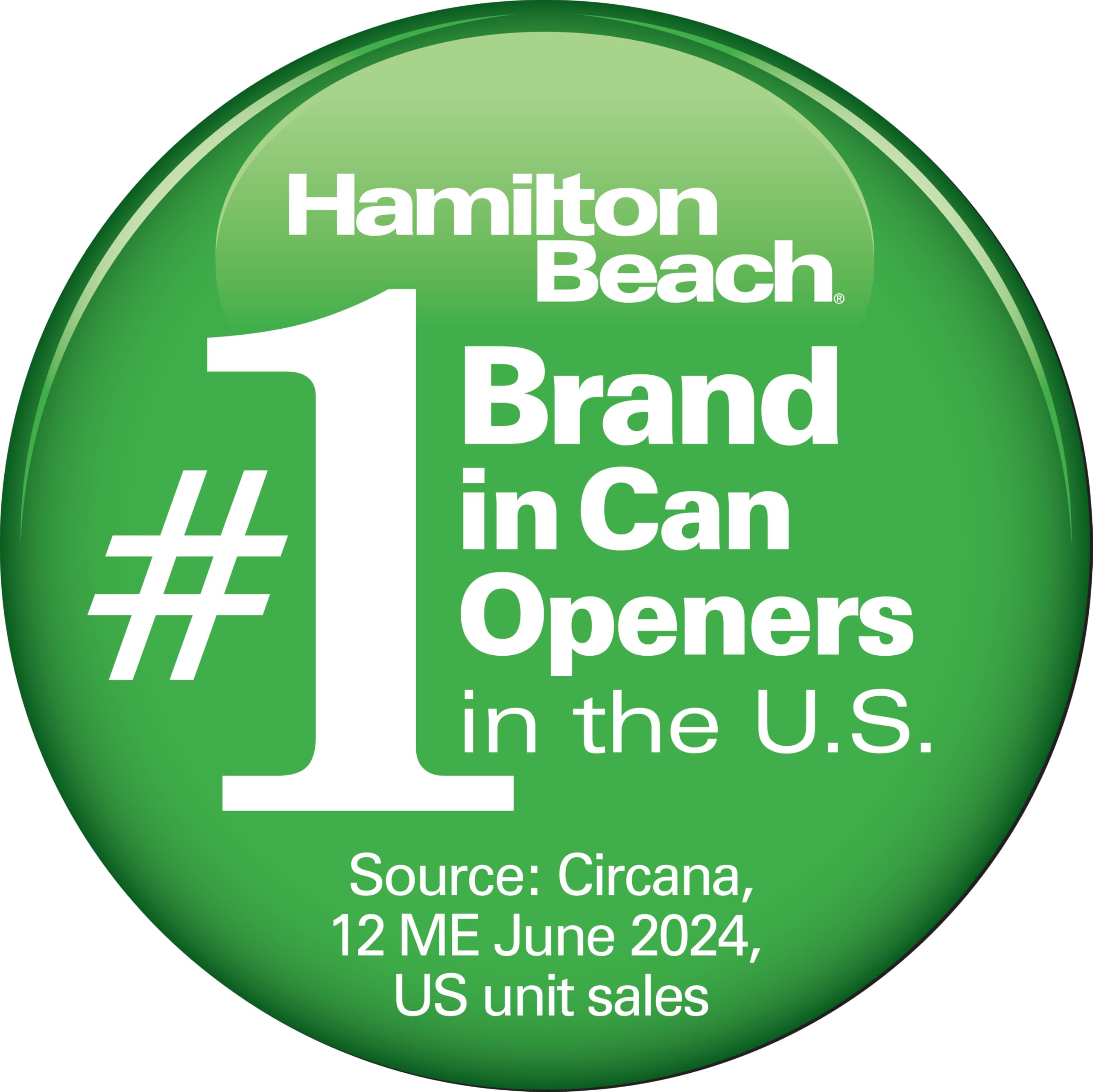 Hamilton Beach removable cutting unit is dishwasher safe