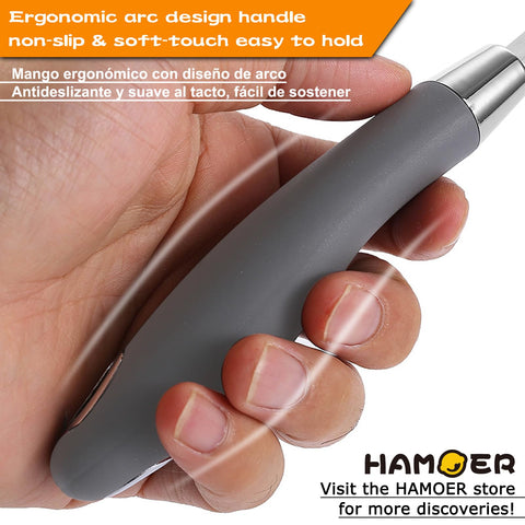 HAMOER cheese grater blade ready to shred cheese and chocolate