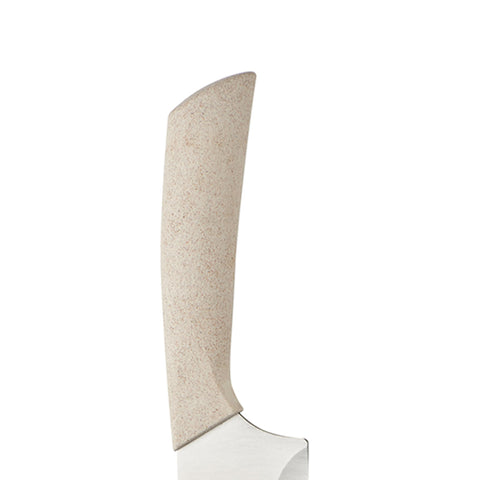Hampton Forge Harvest 8-inch chef knife close-up emphasizes sharp edge and balance
