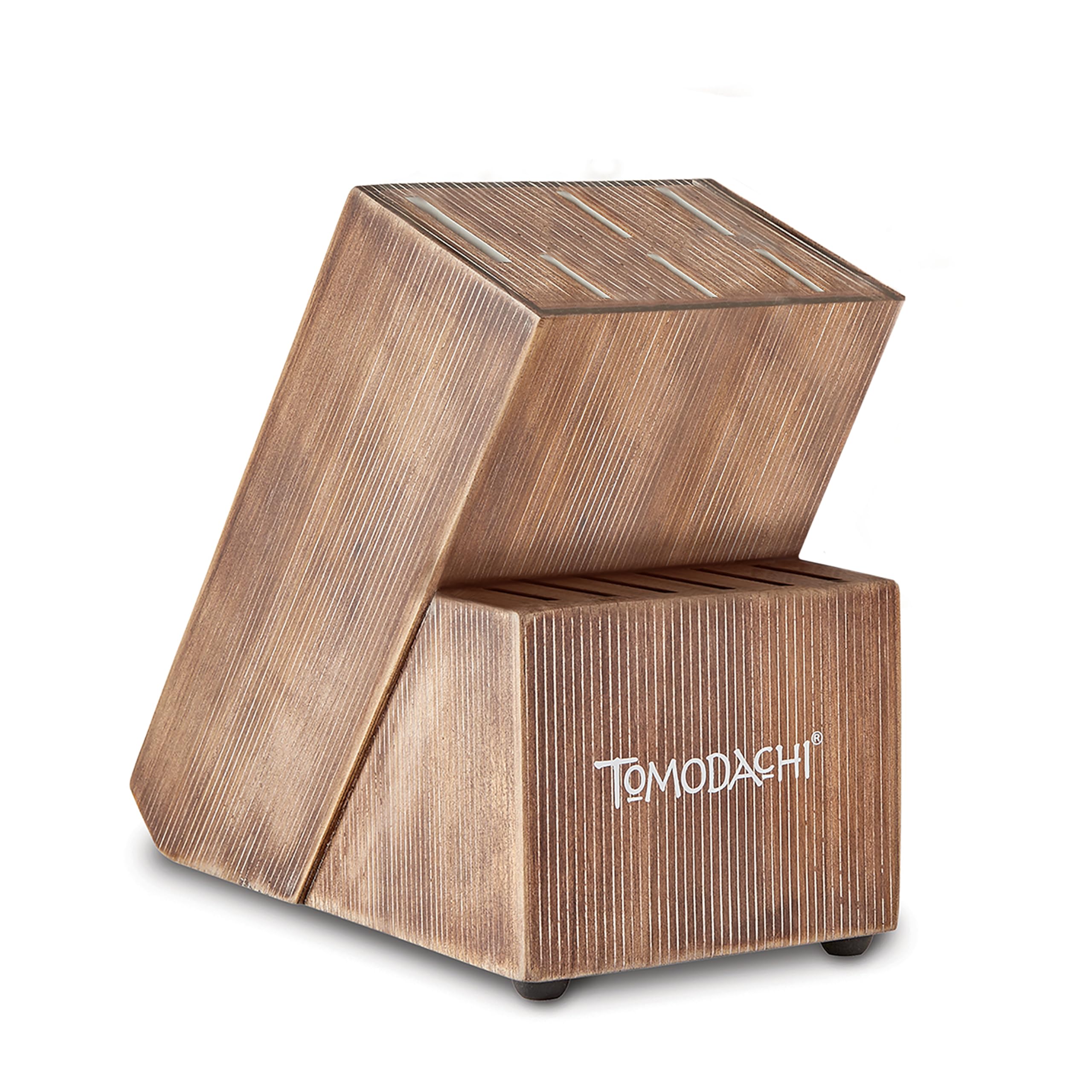 Hampton Forge Harvest acacia block texture highlights natural warmth and durable construction