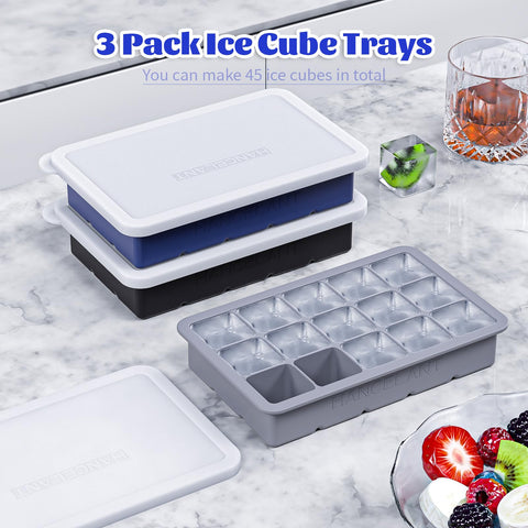 HANCELANT easy-release surface lets cubes pop out quickly.