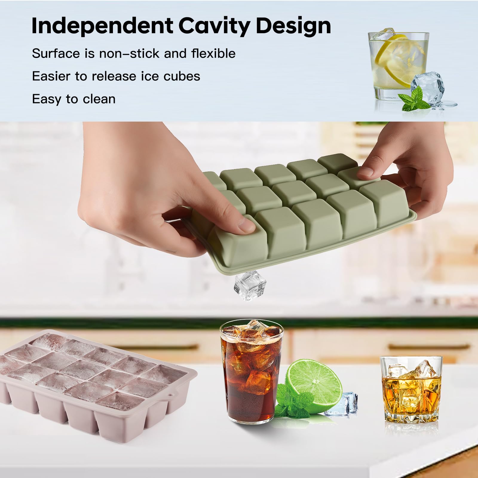HANCELANT 45-cube set great for parties and cocktails