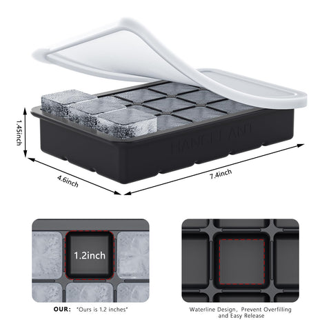 HANCELANT small 1.3 inch cubes for precise chilling.