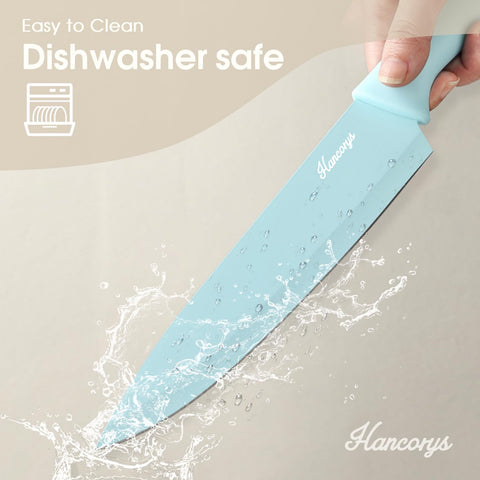 Hancorys anti-rust coating close-up protecting blades from oxidation.