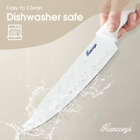 Hancorys 8-inch serrated bread knife for crusty loaves.