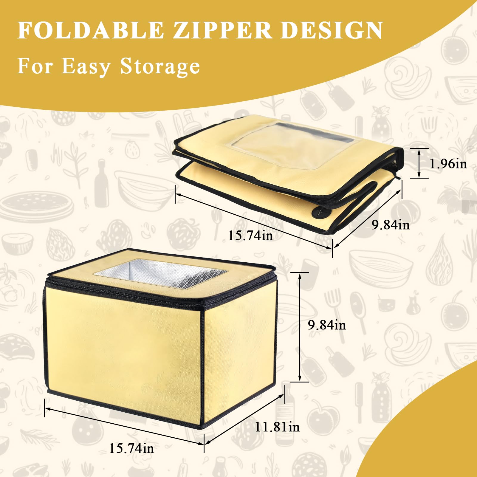Handbanary compact proofing box offers easy storage.