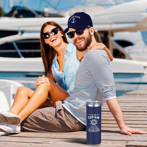 Handepo boat gift set featuring hat and mug for gift-ready occasions