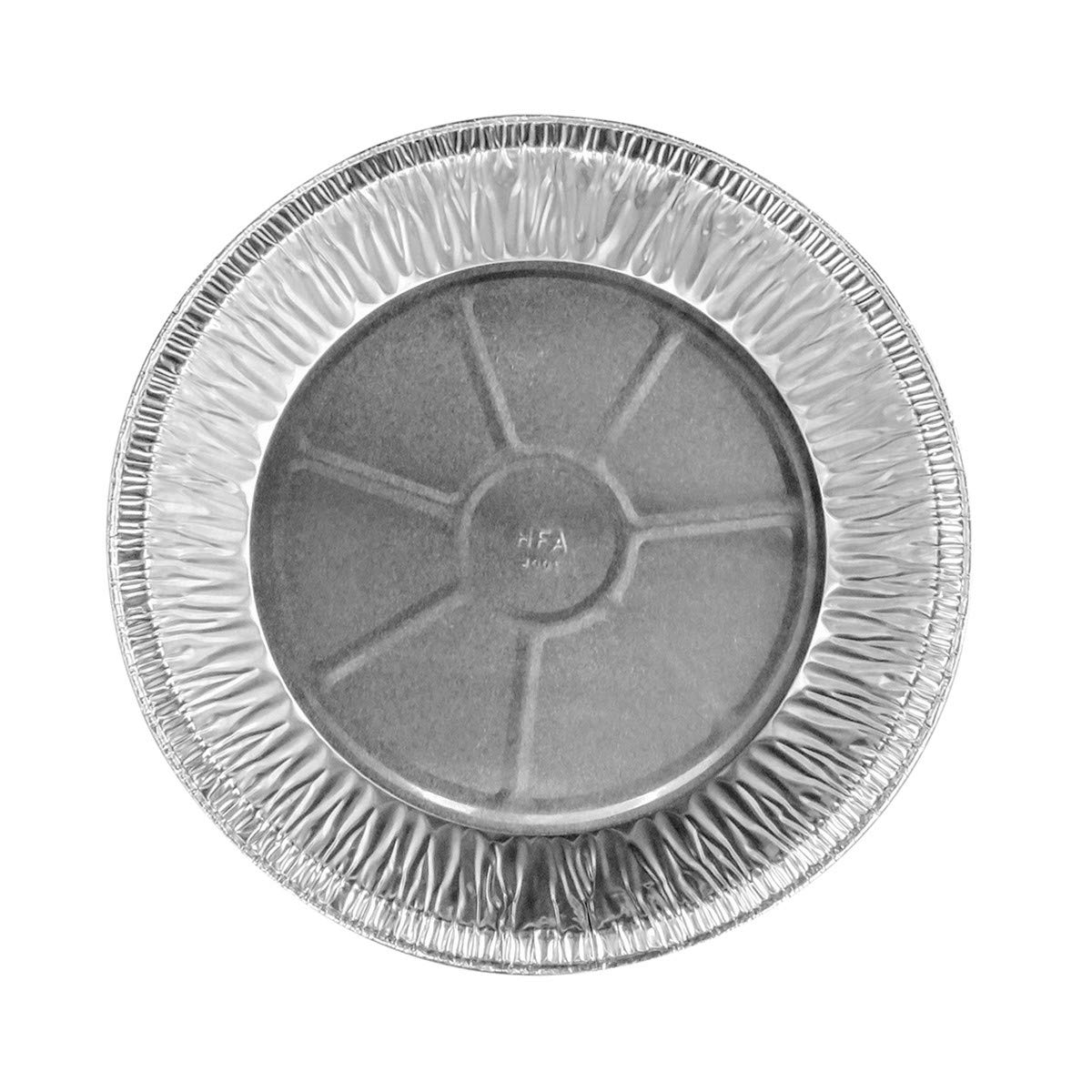 Handi-Foil 11-inch extra-deep pie pan pack of 25, ideal for large pies.