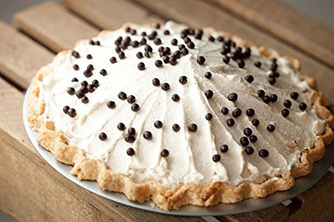Handi-Foil 9-inch pie pan in oven maintaining shape during heat.