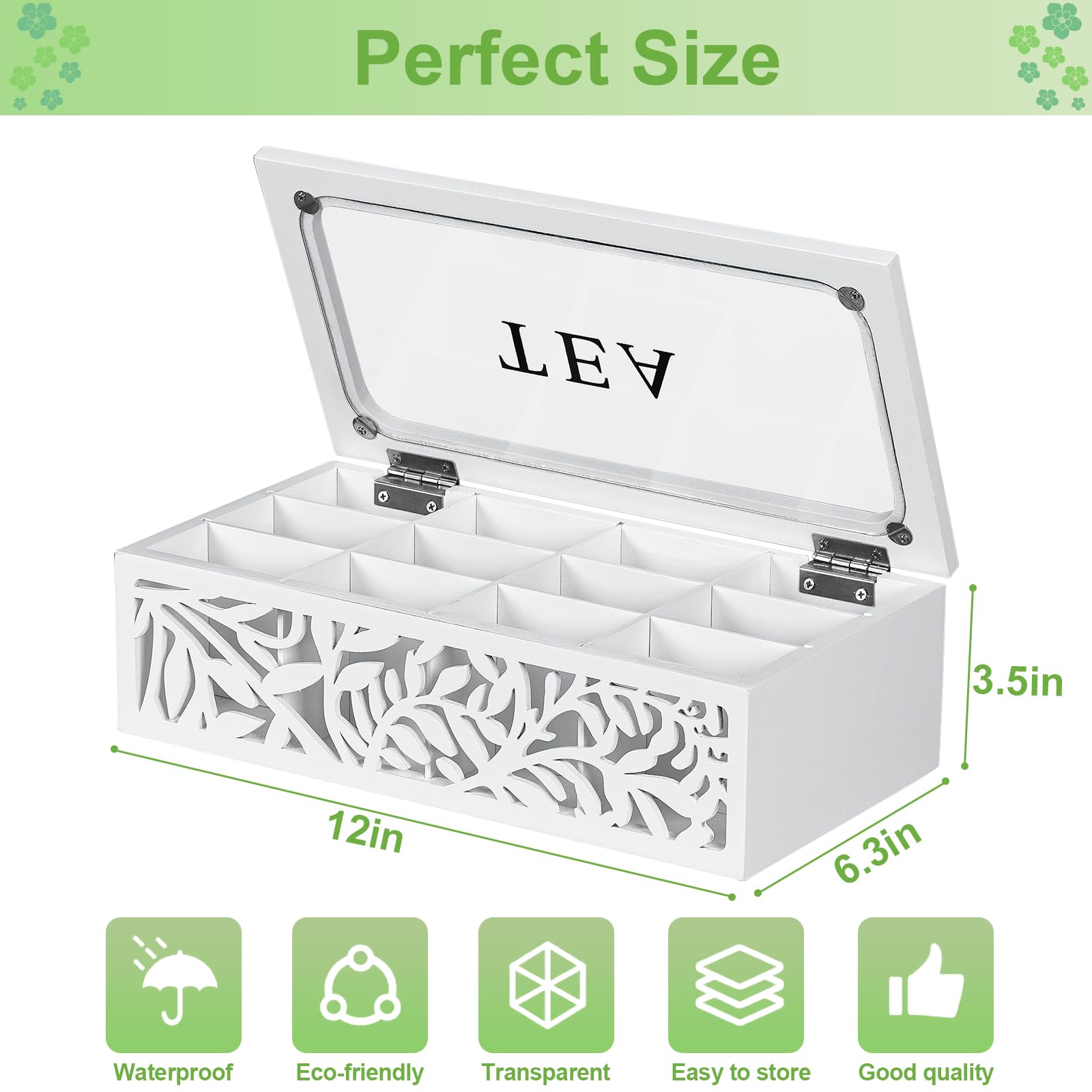 Handrong durable natural wood finish adds timeless appeal to any counter.