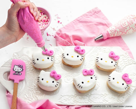 Handstand Kitchen Hello Kitty mini spatula for easy decorating and flipping.