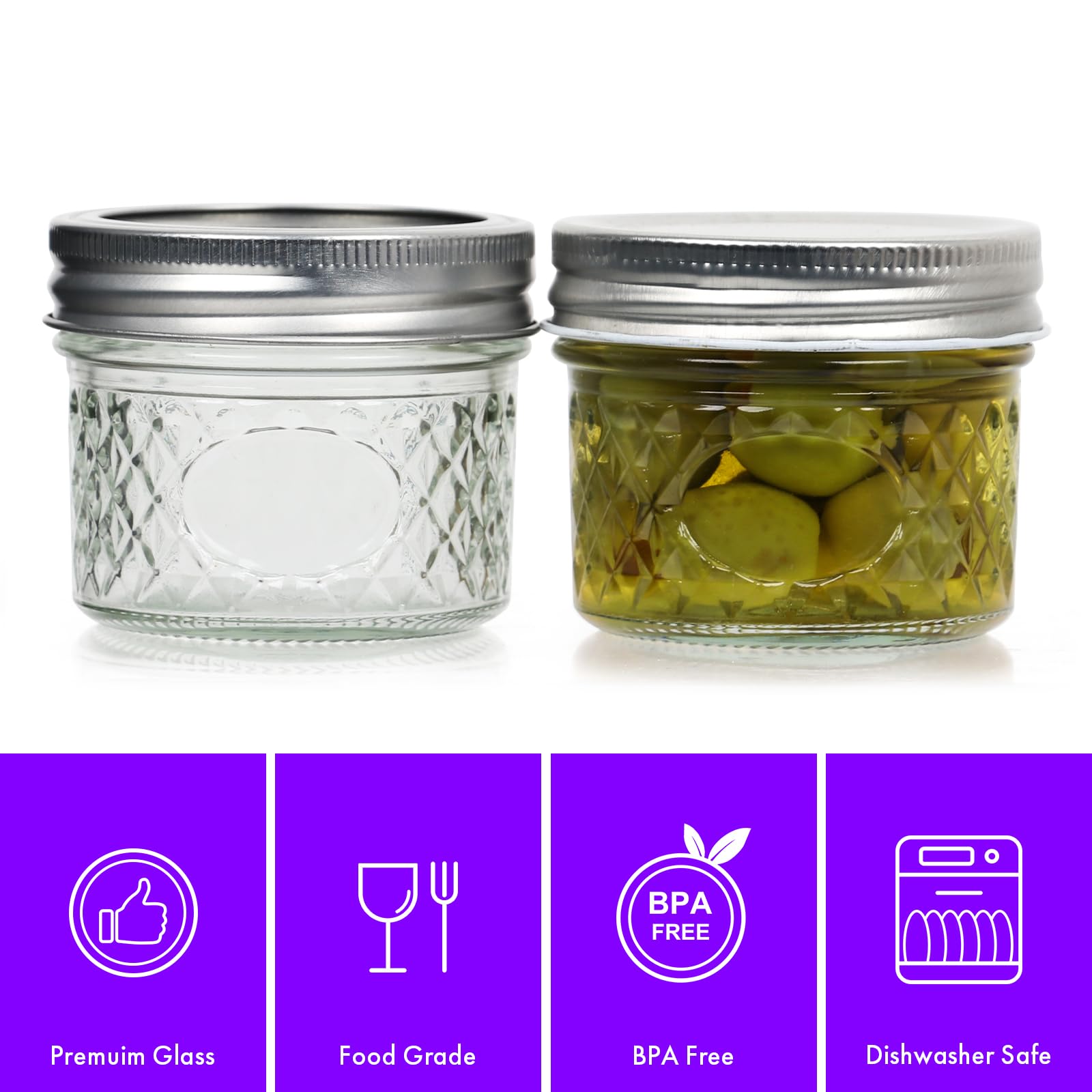 Haneye jars include labels and hemp rope for easy gifting.