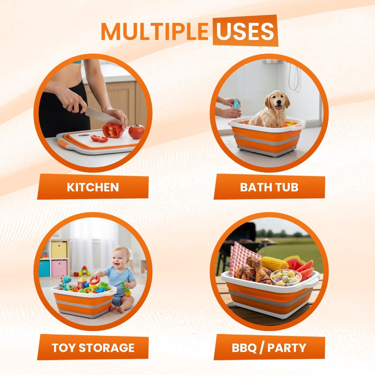 HANILUX meat marinating container with lid keeps ingredients fresh.