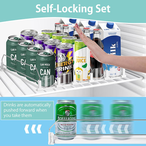 Hanmir fridge can dispenser uses durable ABS to endure cold temperatures and frequent use.