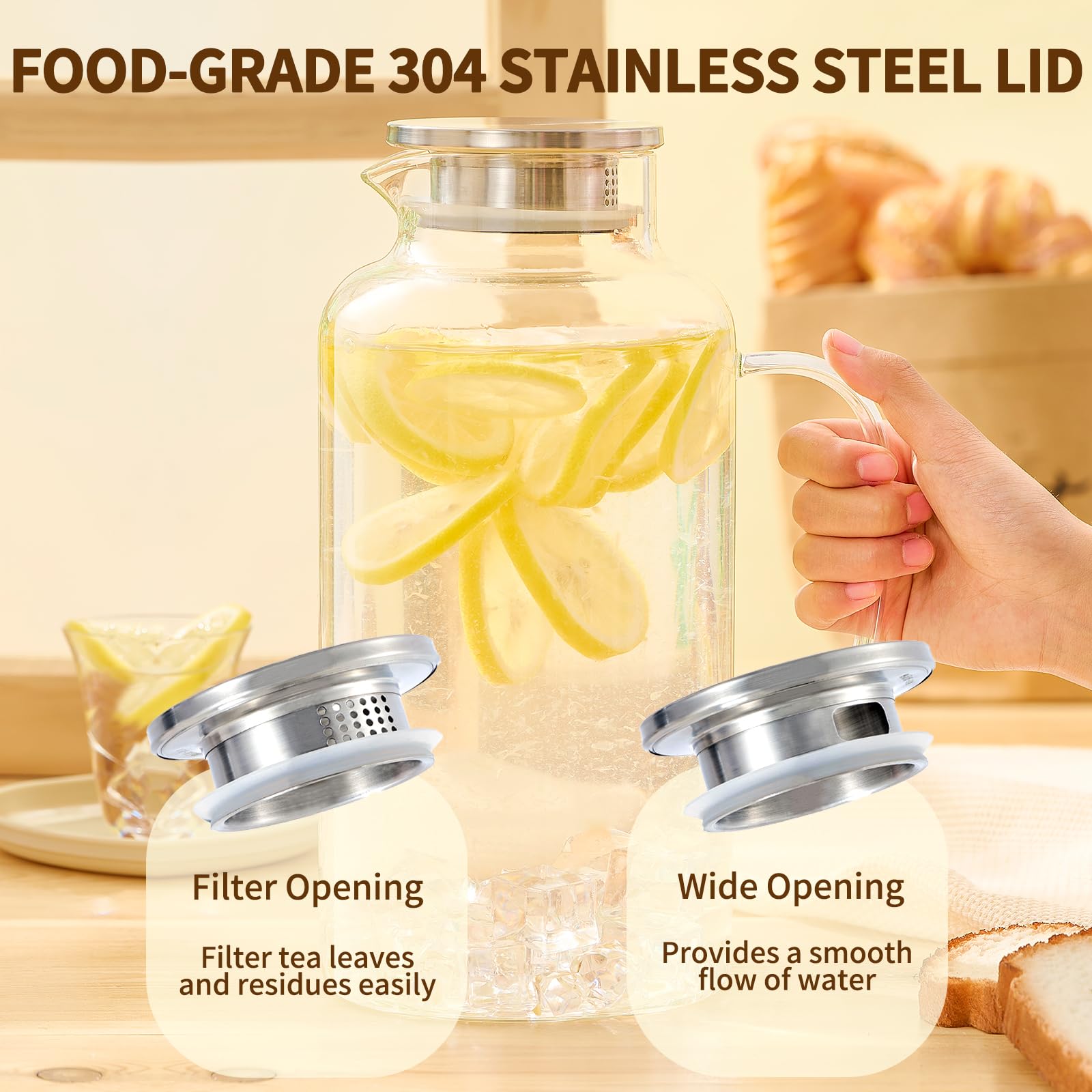 Hannadepot wide-mouth opening makes cleaning easy